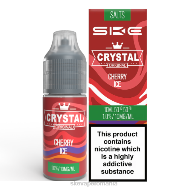 SKE vape Romania - SKE sare cristalina - 10 ml gheata de cirese 2LN0R114