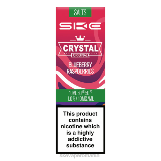 SKE vape crystal - SKE sare cristalina - 10 ml zmeura afine 2LN0R112