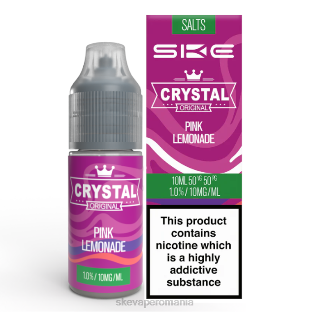 SKE vape pen - SKE sare cristalina - 10 ml limonadă roz 2LN0R117