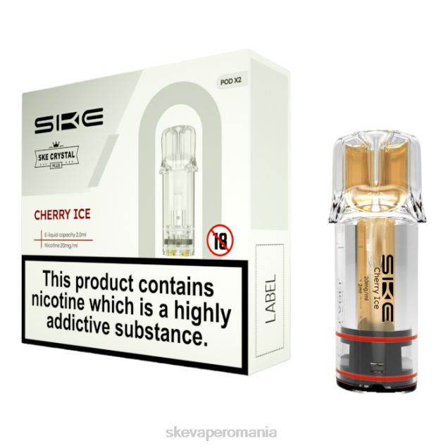 SKE Romania - SKE cristal vape plus păstăi gheata de cirese 2LN0R106